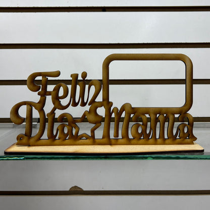 Porta retrato de mdf del dia de la madre