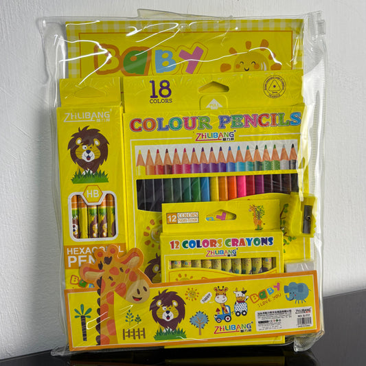Set Escolar Animales