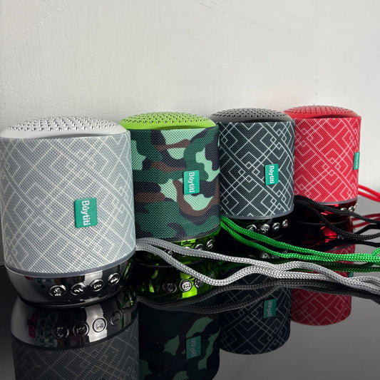 Bocina Bluetooth con función TWS y luz led