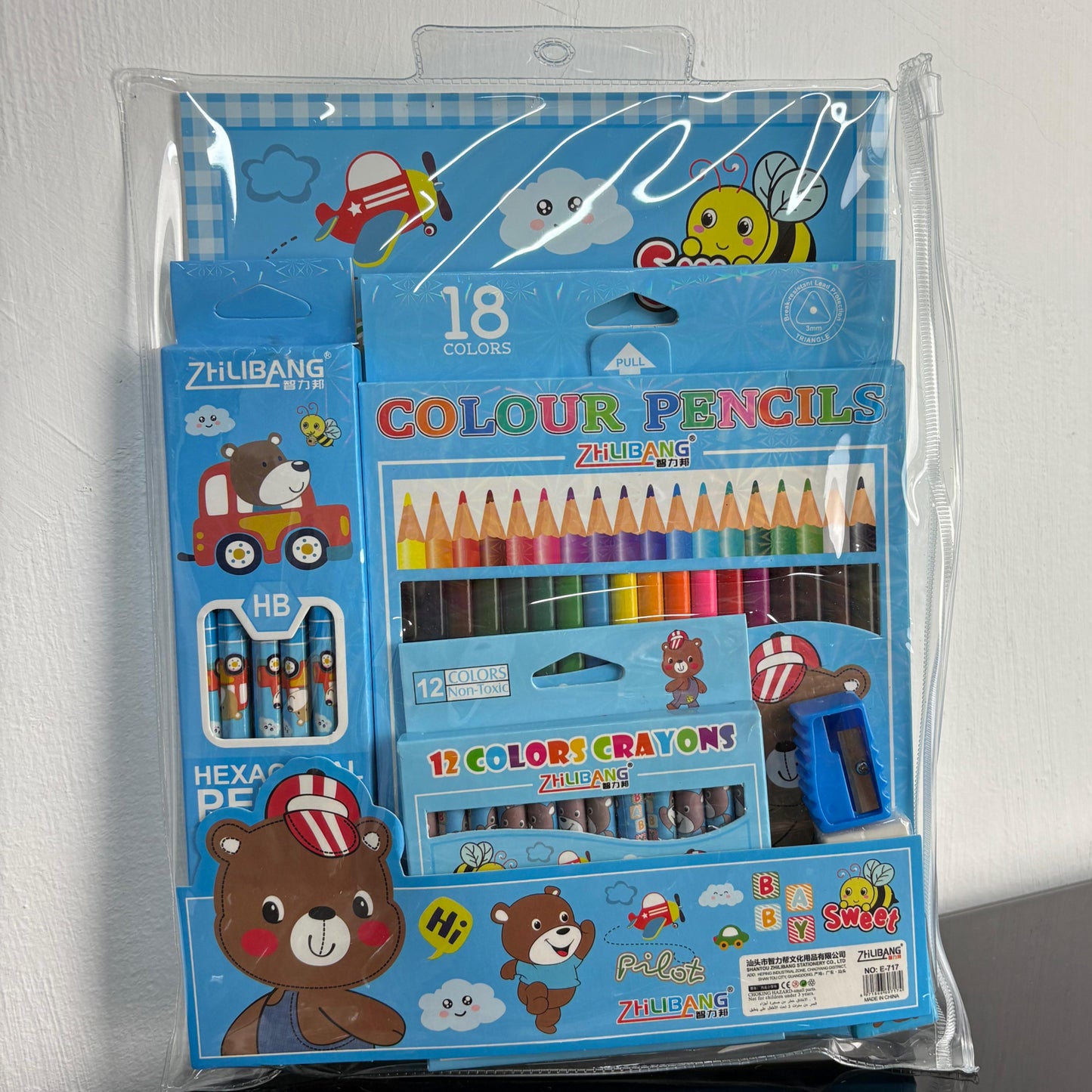 Set Escolar Animales