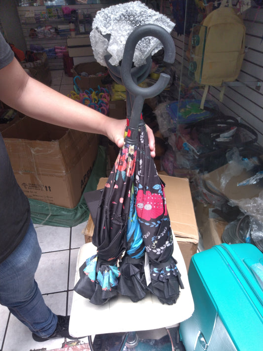 Paraguas diseños con asa