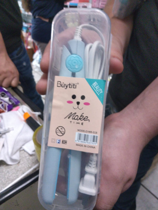 Mini plancha para cabello