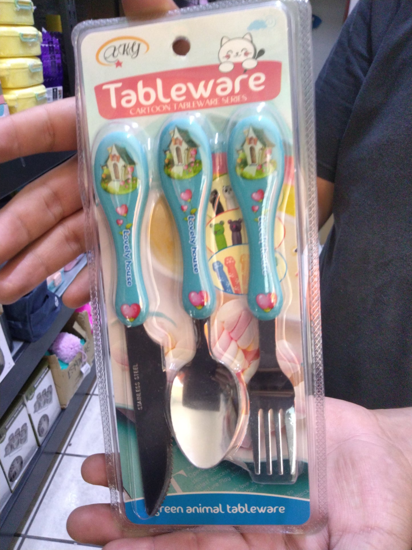 Juego de cubiertos diferentes diseños