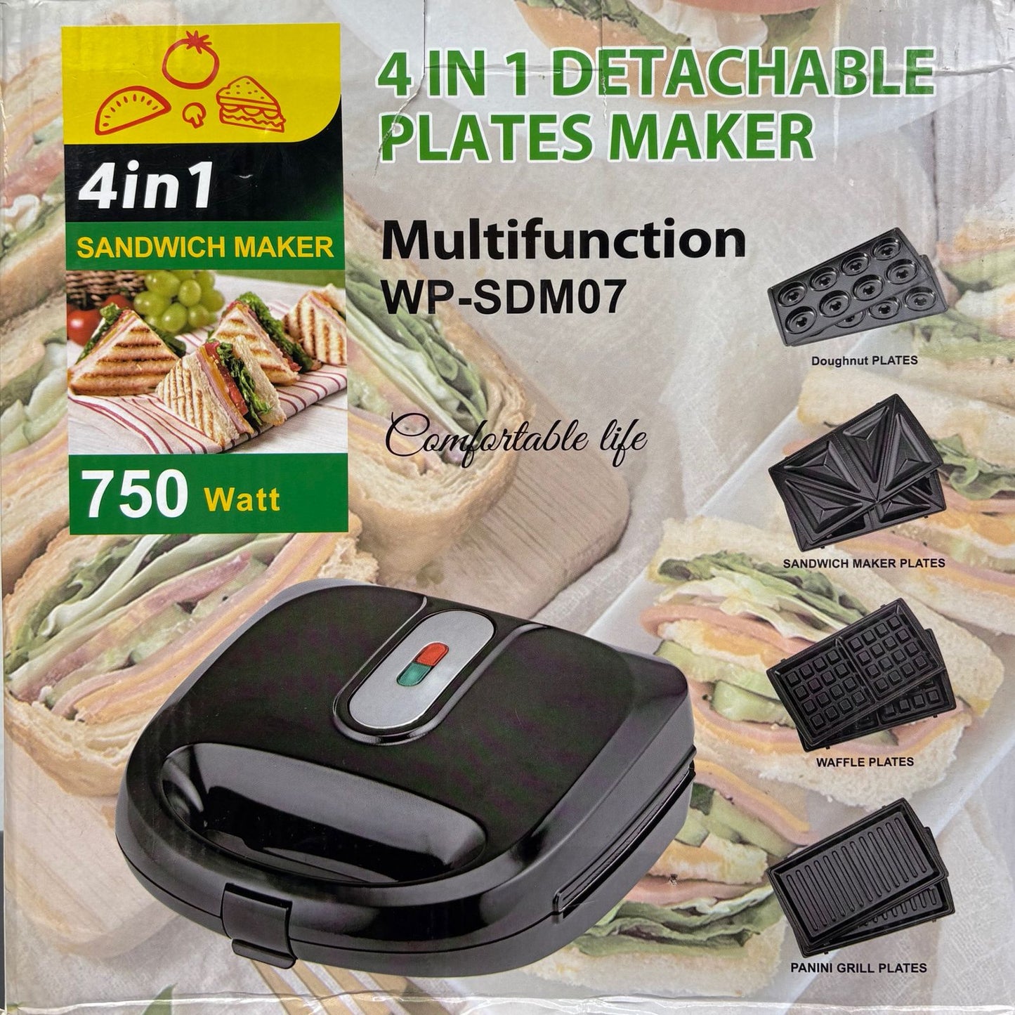 Maquina de desayunos 4 en 1