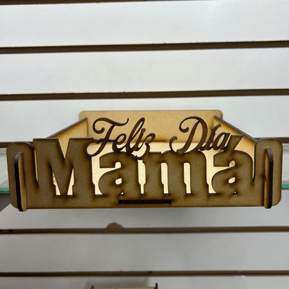 Caja de regalo mdf sin tapa