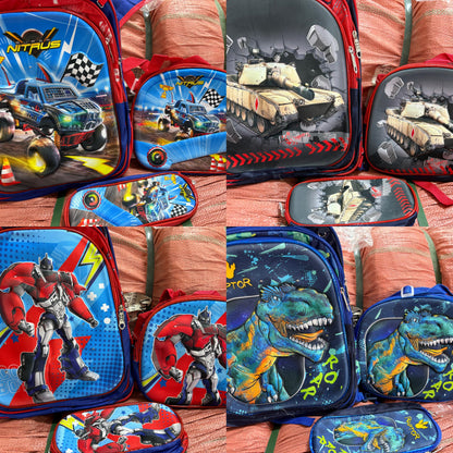 Mochila Trio con luz (Primaria)