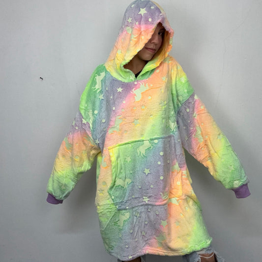 Hoodie Fosfo que brilla