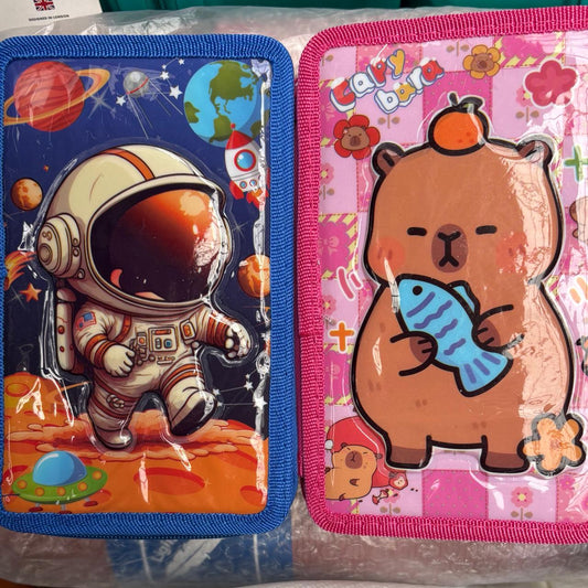 Lapicera Grande Con Diseños Varios