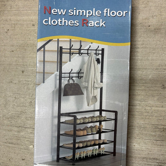 Perchero con zapatero