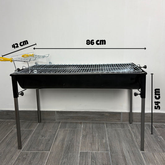 Asador de metal grande